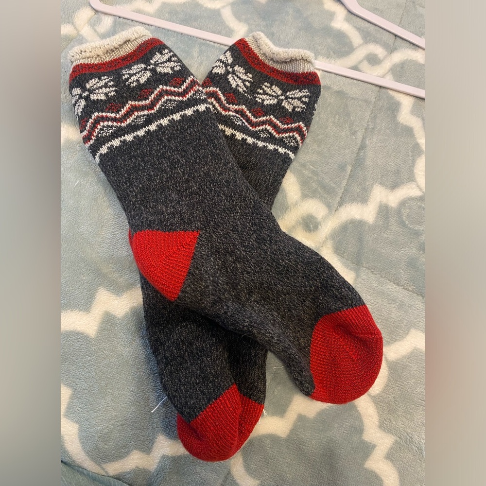 Nice winter wool thick sock